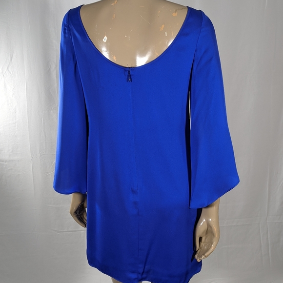 Blue flowy dress Small no tag - Picture 2 of 4